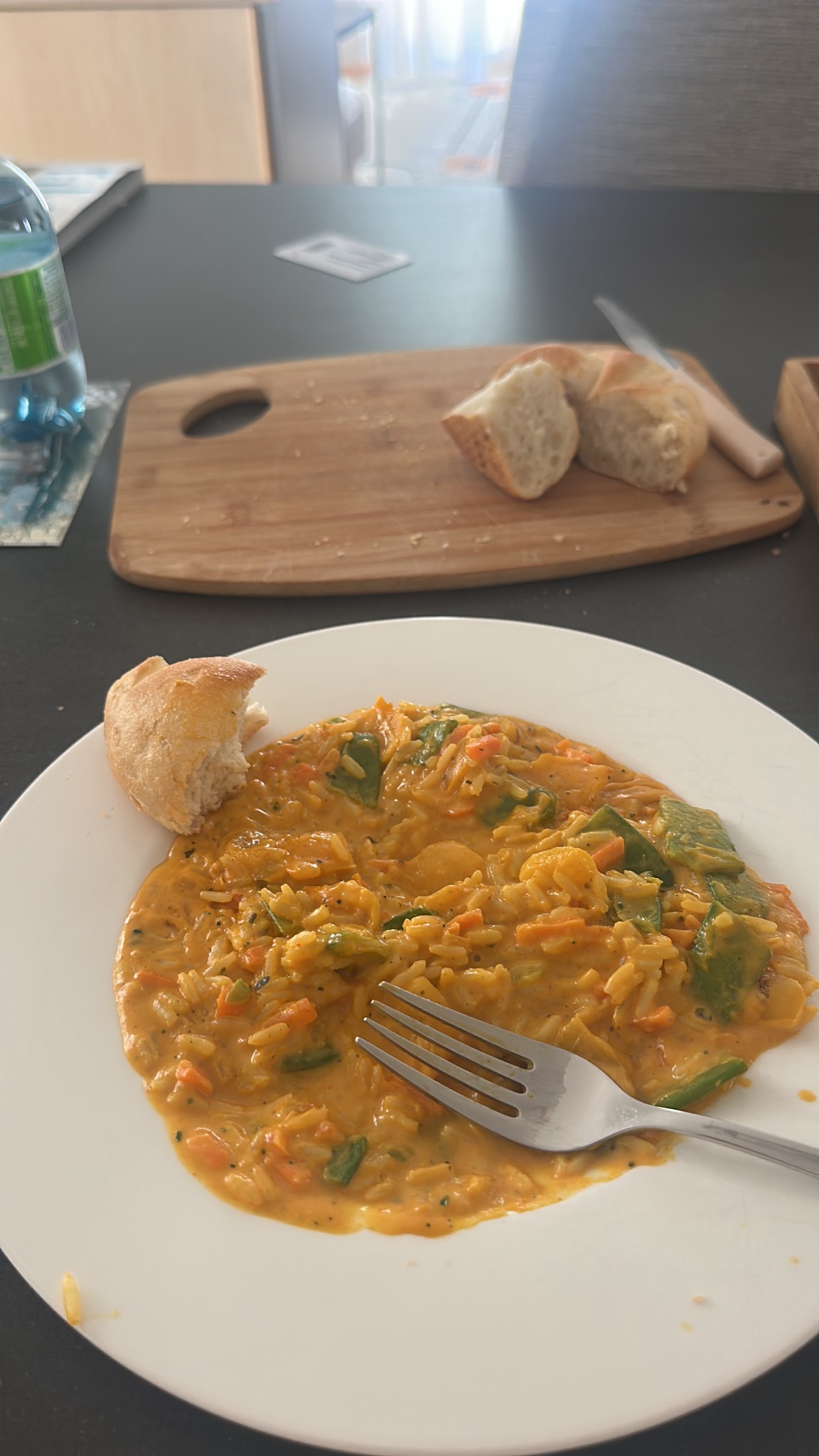 Mahlzeit auf einem Teller